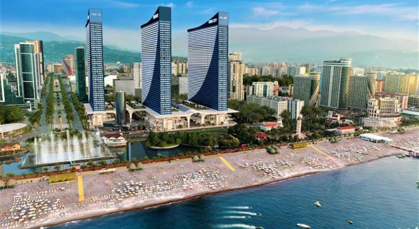 Luxury Studio With Ocean View Batumi Kültér fotó